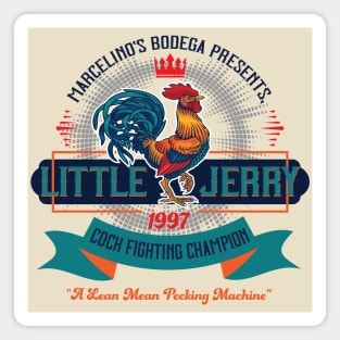 Little Jerry 1997 Cockfighting Champ Lts Magnet